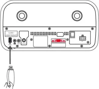 soundmaster DAB970 Wooden Retro Powerful Speaker- Program mode