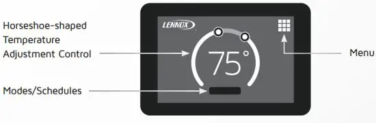 LENNOX iComfort WiFi TouchScreenThermostat - environment