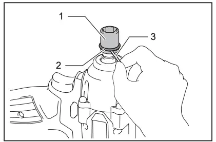 For impact socket with O-ring and pin