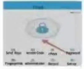 GEKRONE T190 Bluetooth Fingerprint Lock - figure 3