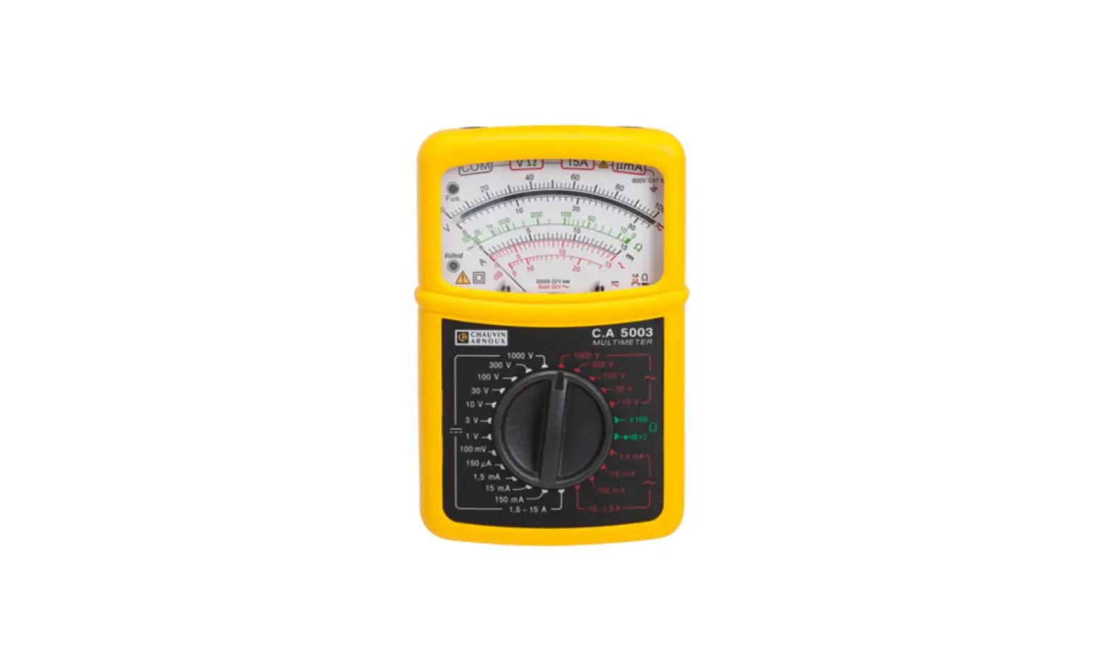 Chauvin Arnoux Ca 5003 Handheld Analog Multimeter User Manual Chauvin Arnoux Ca 5003 Handheld Analog Multimeter User Manual