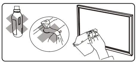 dragonfly ALR 120 120 Inch Projection Screen -Care and Cleaning