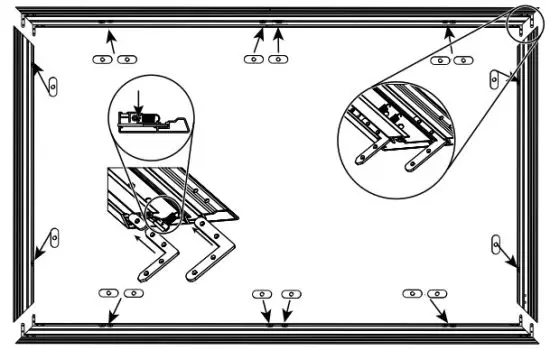 dragonfly ALR 120 120 Inch Projection Screen - Unpack the Screen 2