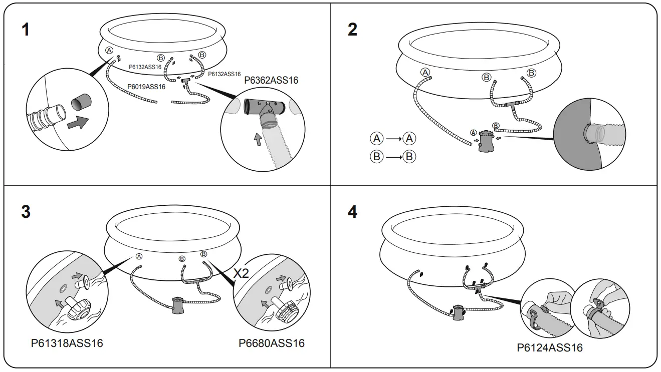 Bestway 58383 530 Gal Flowclear Filter Pump - fig3