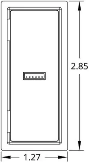Ivani IV-ISA-01 Intelligent Sensor Array Accessory Dimensions B