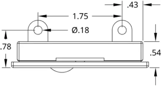 Ivani IV-ISA-01 Intelligent Sensor Array Accessory Dimensions D