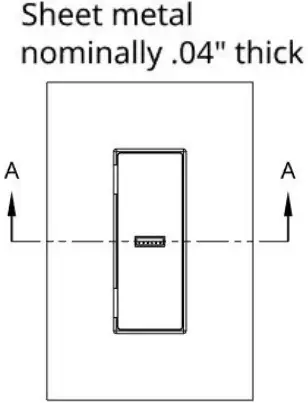 Ivani IV-ISA-01 Intelligent Sensor Array Accessory Dimensions E