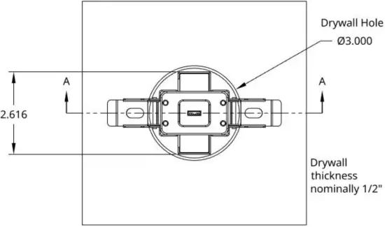 Ivani IV-ISA-01 Intelligent Sensor Array Accessory Dimensions K