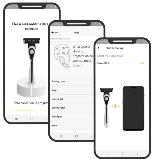 BIC SX9AZ005 BLU Flex 2 Hybrid Men's Twin Blade Razor One Handle 10 Cartridges - app1