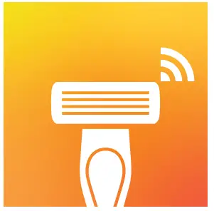 BIC SX9AZ005 BLU Flex 2 Hybrid Men's Twin Blade Razor One Handle 10 Cartridges - fig2