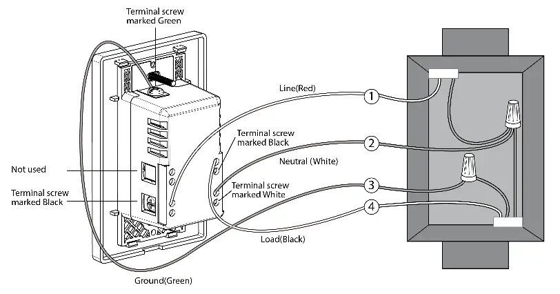 Leedarson Lighting HDA11FWB Dimmer - Product install introduction 2