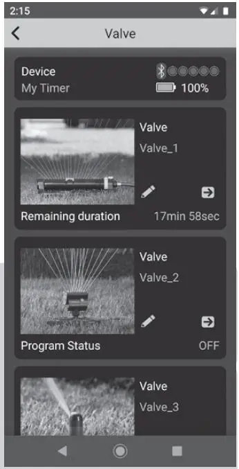 menor 93015 1 2 & 4 Zone Bluetooth Water Timers 2