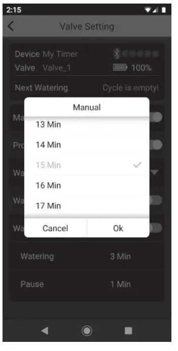 menor 93015 1 2 & 4 Zone Bluetooth Water Timers 5