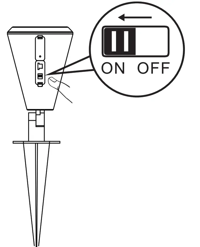 ELITA V60070BT Outdoor Wireless Ground Speaker - Fig 10