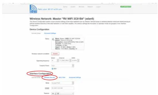 RV Wi-Fi Portable Wifi Internet for Caravans & Motorhomes Router - Wireless Security
