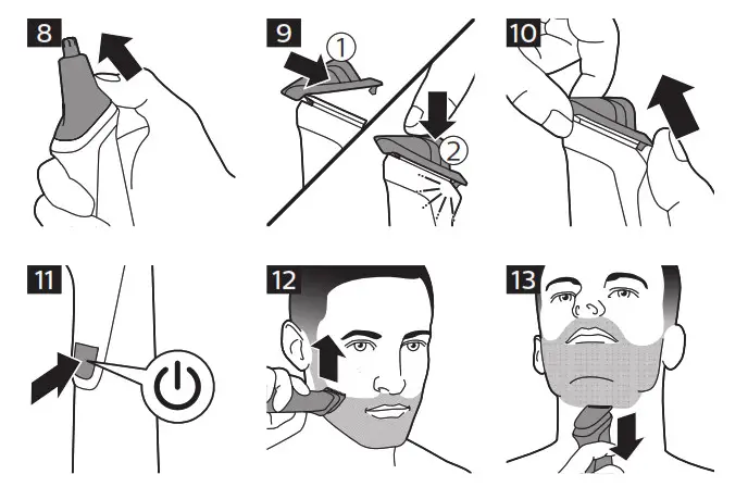 PHILIPS Multigroom Mens Grooming Kit Product Overview 2