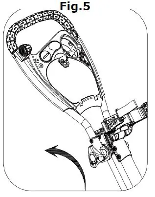 COSTWAY-. SP37606 -3 Wheel -Steel- Golf- Push- Cart -Trolly -6