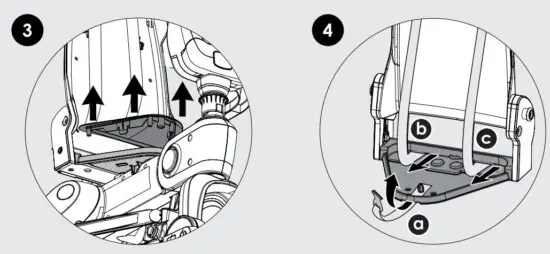 FIG 37 Safety harness removal