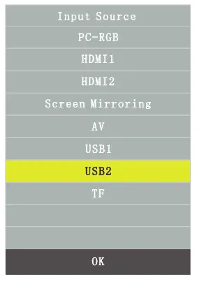 DBPOWER L22 Q6 Mini LCD Video Projector - USB 1