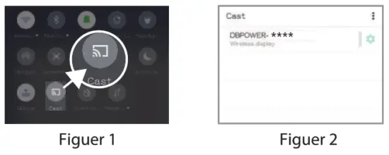 DBPOWER L22 Q6 Mini LCD Video Projector - Wlan