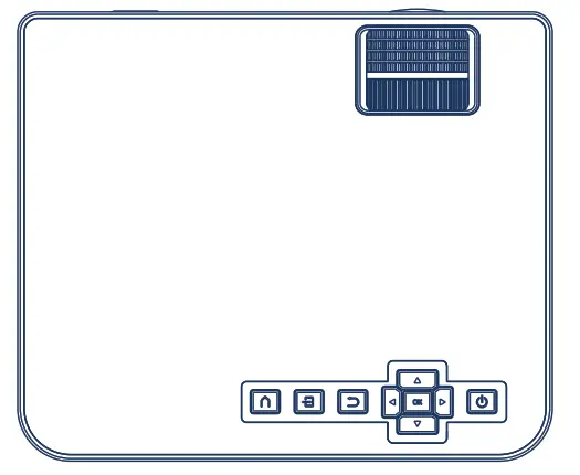 DBPOWER L22 Q6 Mini LCD Video Projector