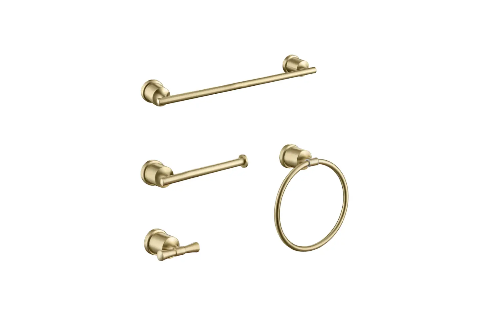 Rbrohant Rb0859 Piece Brushed Gold Bathroom Hardware User Manual