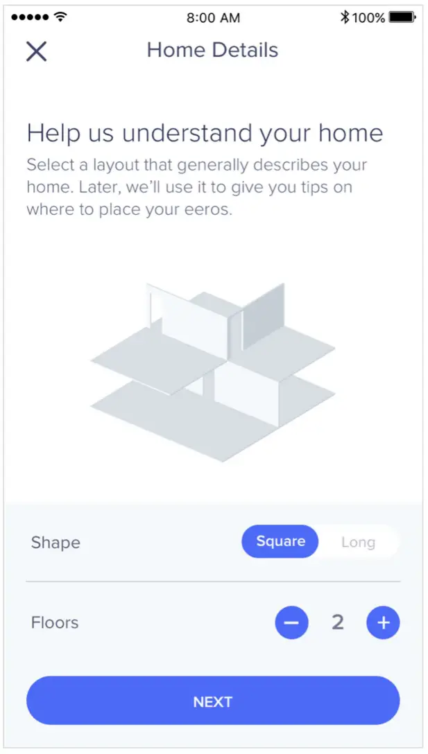 eero K010001 Tri-Band Mesh Wi Fi Platform - Home Details