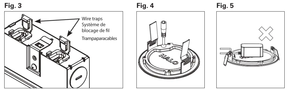 Cooper Lighting HLB4BLE LED RECESSED LUMINAIRE - Fig 1