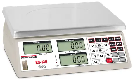 RICE LAKE RS-130 Price Computing Retail Scale