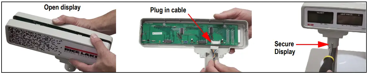 Connect and Mount Display