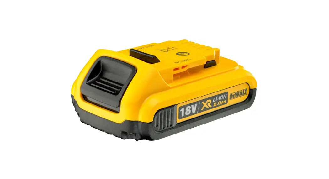 Dewalt Dcb183 18v Xr Slide 2.0ah Li Ion Battery Instruction Manual