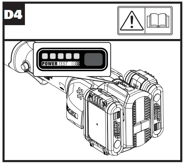 Battery power indicator