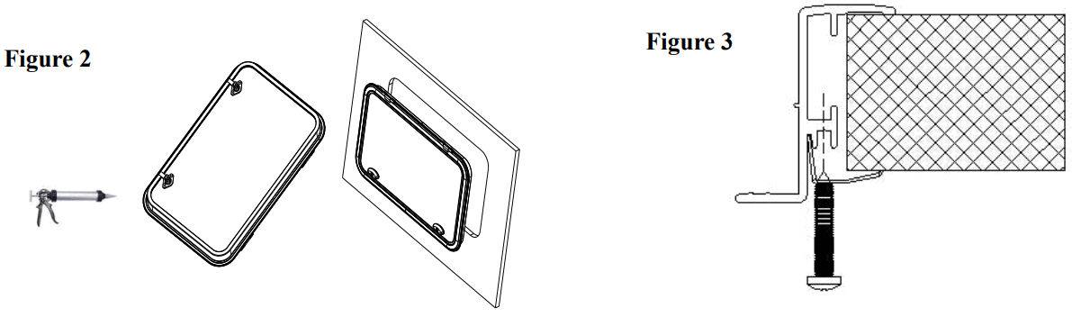AUSSIE TRAVELLER SD004 Service and Boot Door - 1
