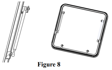 AUSSIE TRAVELLER SD004 Service and Boot Door - 9