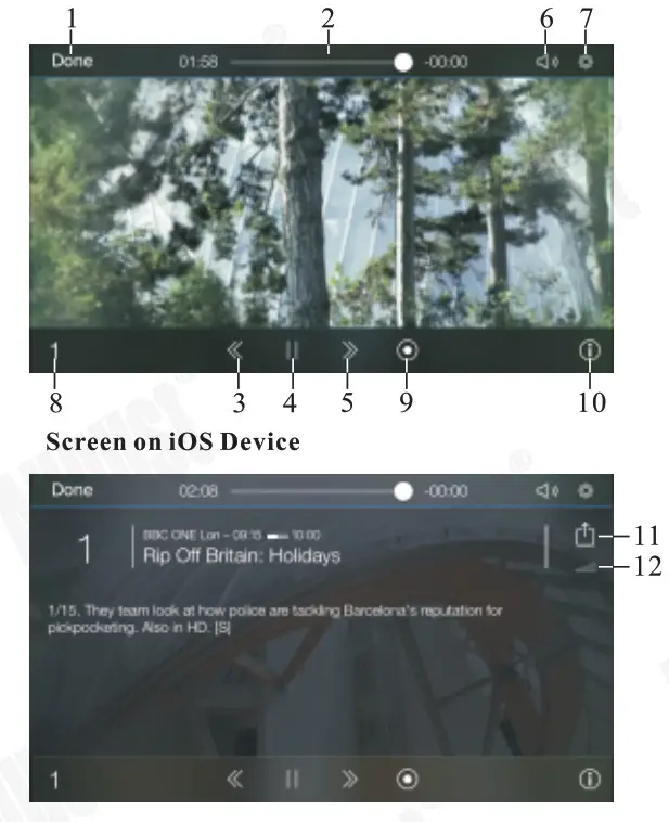 August Freeview TV Wifi Transmitter - live tv