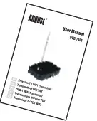 August Freeview TV Wifi Transmitter - user manual