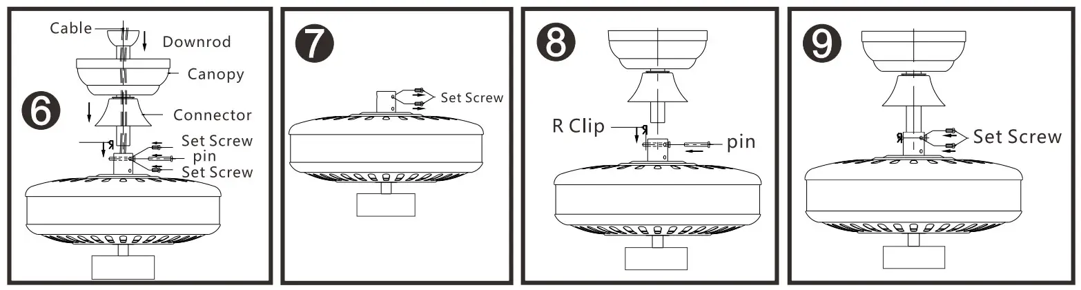 BOEKA ARCTURUS F31991P Series Ceiling Fan - Figure 12