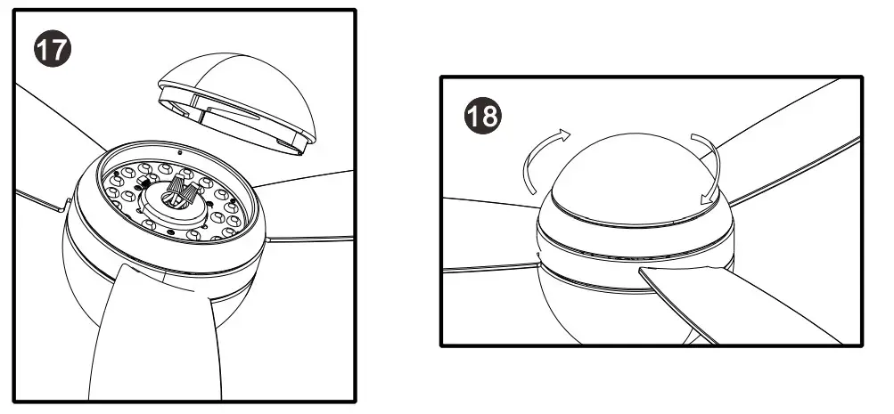 BOEKA ARCTURUS F31991P Series Ceiling Fan - Figure 17