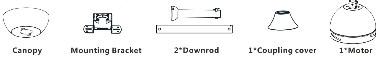 BOEKA ARCTURUS F31991P Series Ceiling Fan - Figure 6