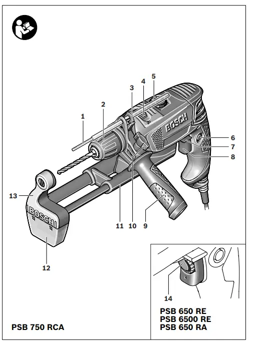 BOSCH-PSB-650 RE-Impact-Drill-FIG1