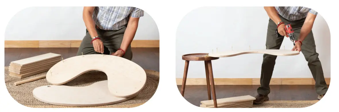 WIWIURKA 4 In 1 Smart Wooden Furniture - Figure 2