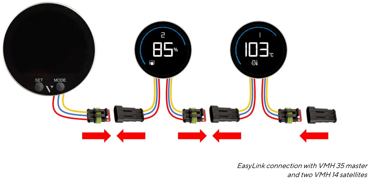 Veratron VMH Series VMH 14 Boat Indicator - fig6