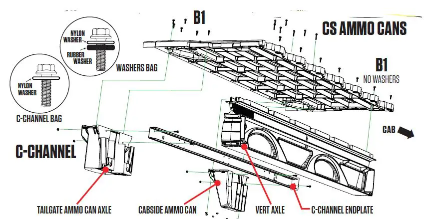 DECKED DF3 Ford F150 6.6-Inch Bed Length-fig-3