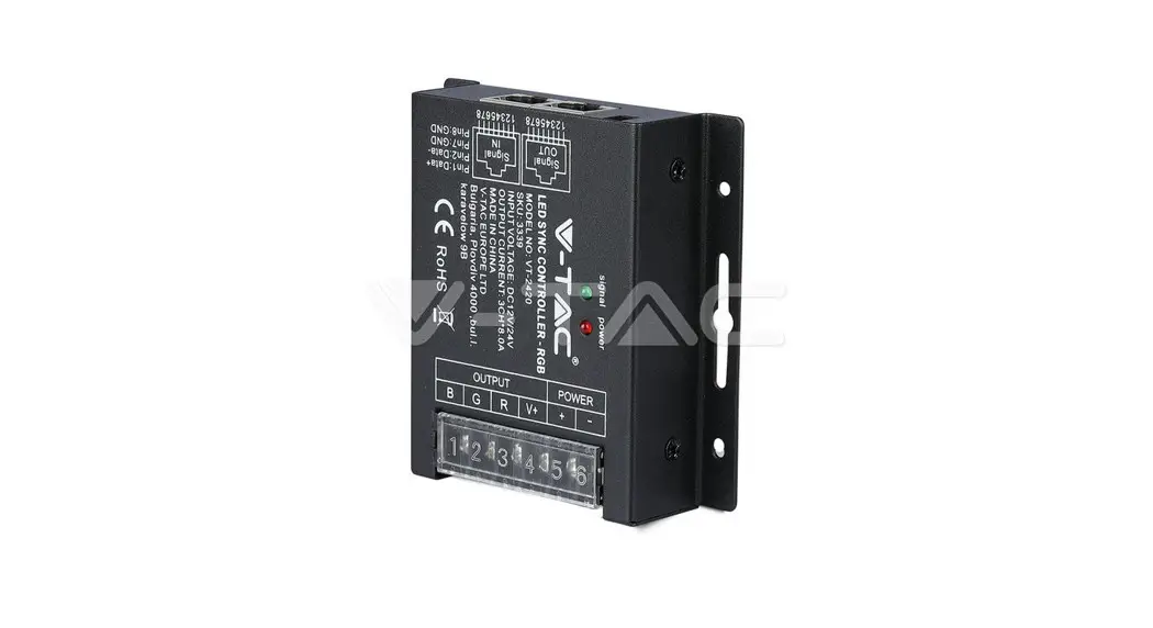 V-tac Vt-2404 Rf Controller Instruction Manual