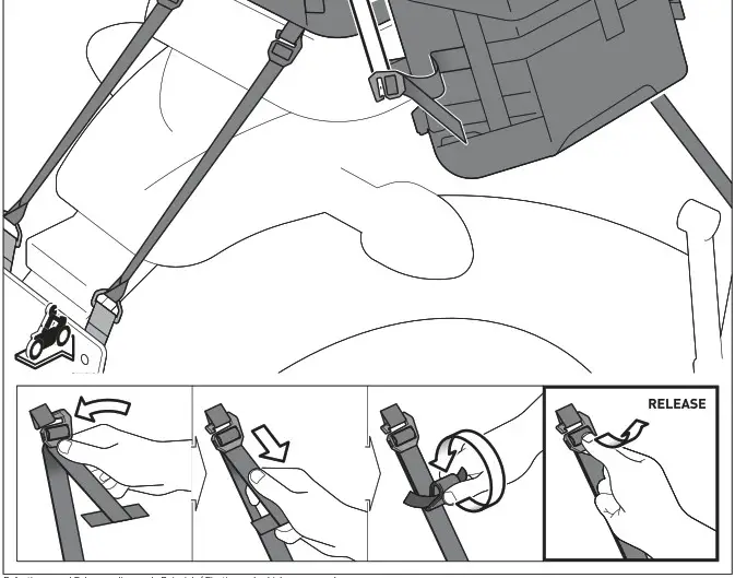 SW MOTECH BC SYS 22 961 30000B SysBag 15 Nag System for Motorcycle - fastening 4