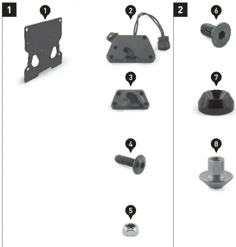 SW MOTECH BC SYS 22 961 30000B SysBag 15 Nag System for Motorcycle - part list 5