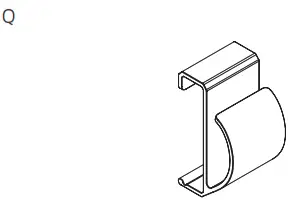 Innovative Design Works Winston-E Electric Triple Monitor Sit-Stand Workstation - PARTS LIST17