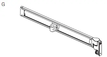 Innovative Design Works Winston-E Electric Triple Monitor Sit-Stand Workstation - PARTS LIST7