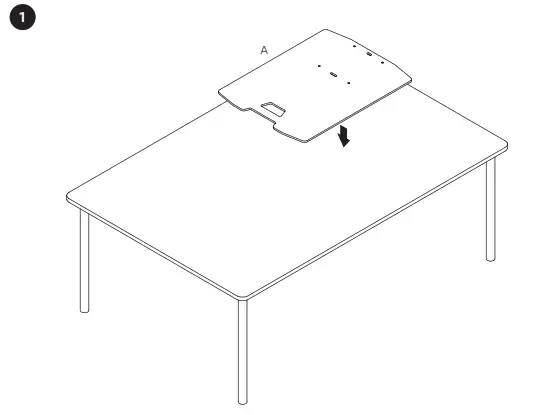 Innovative Design Works Winston-E Electric Triple Monitor Sit-Stand Workstation - fig1