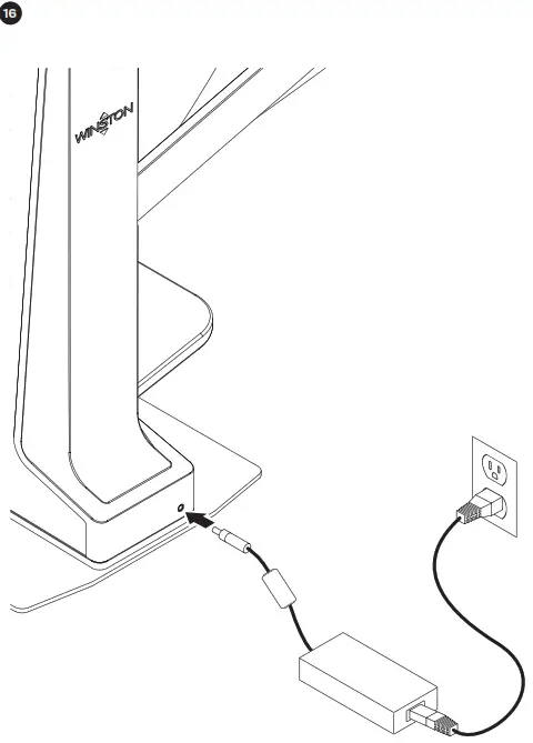 Innovative Design Works Winston-E Electric Triple Monitor Sit-Stand Workstation - fig16